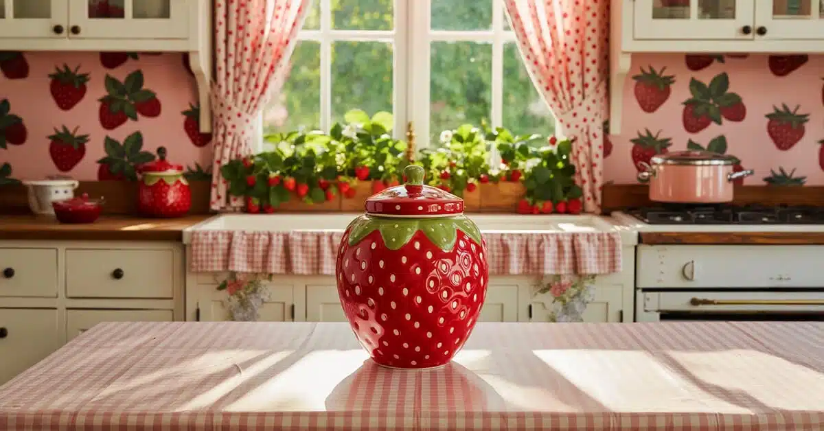 6 Strawberry Kitchen Decor Ideas for a Cozy Space