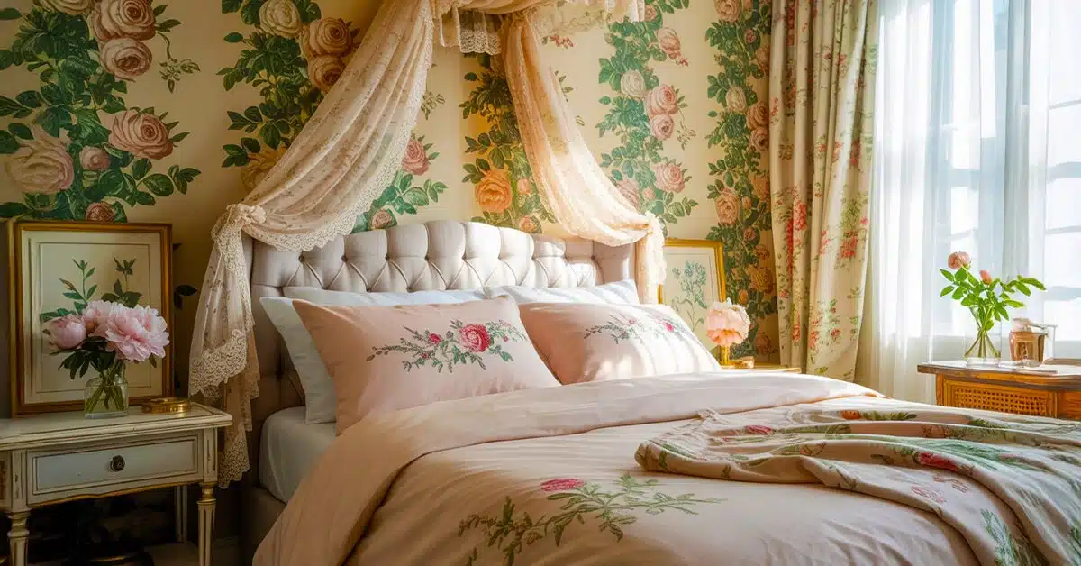 Cozy Floral Bedroom Decor Ideas