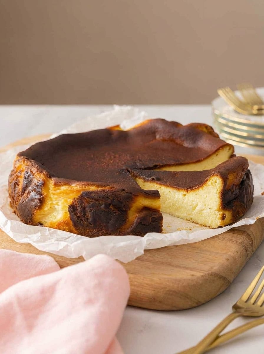 Everything You Need for Perfect Basque Cheesecake