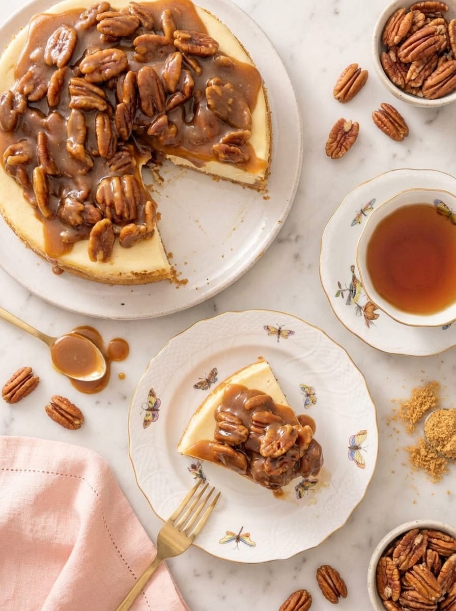 My Best Tips for Perfect Pecan Pie Cheesecake