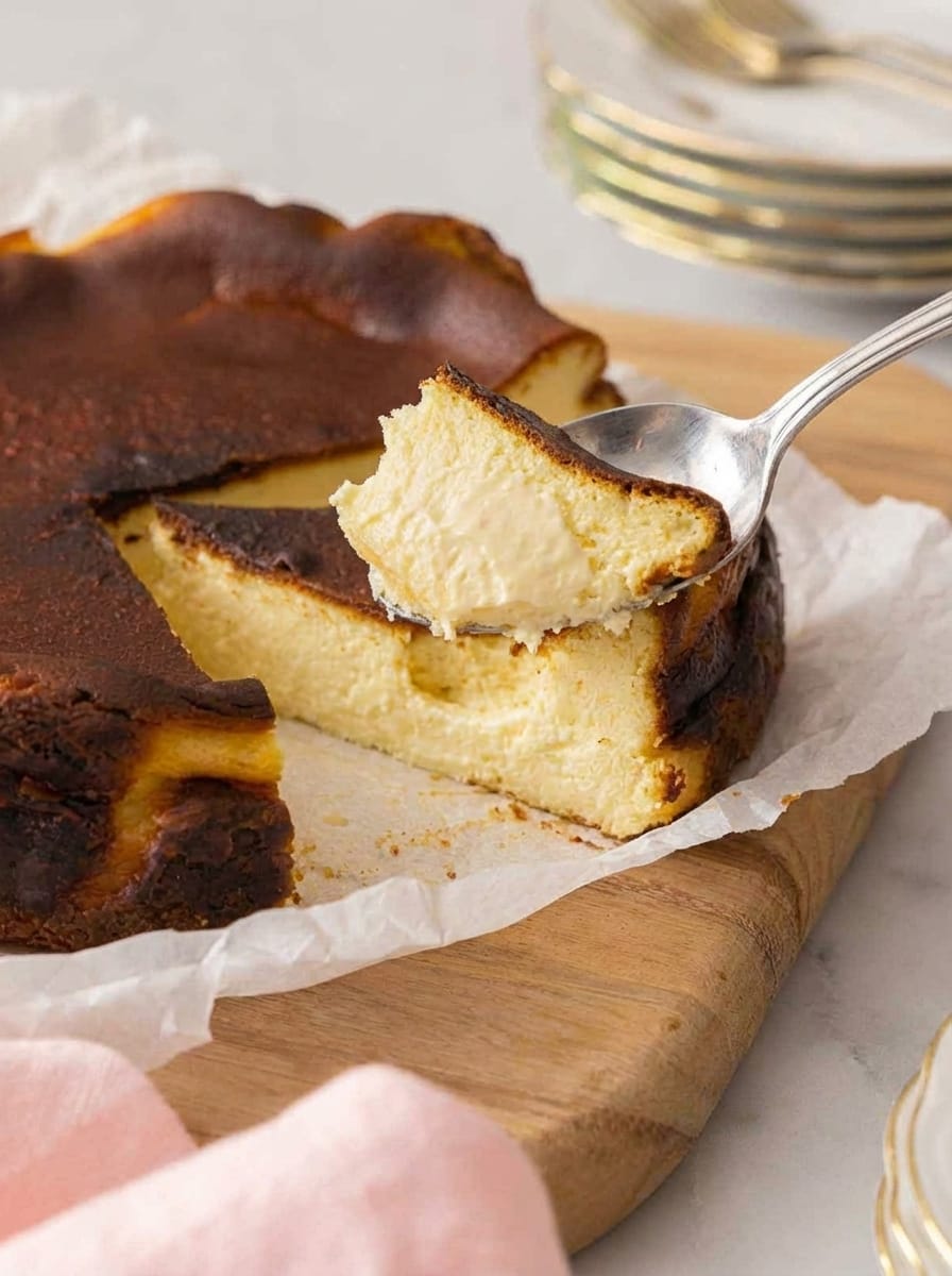 My Method for Basque Cheesecake