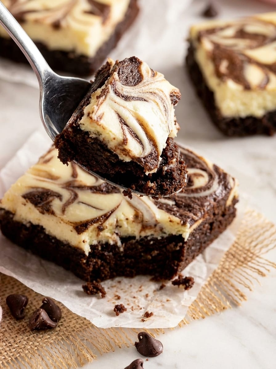 My Method for Chocolate Cheesecake Brownies