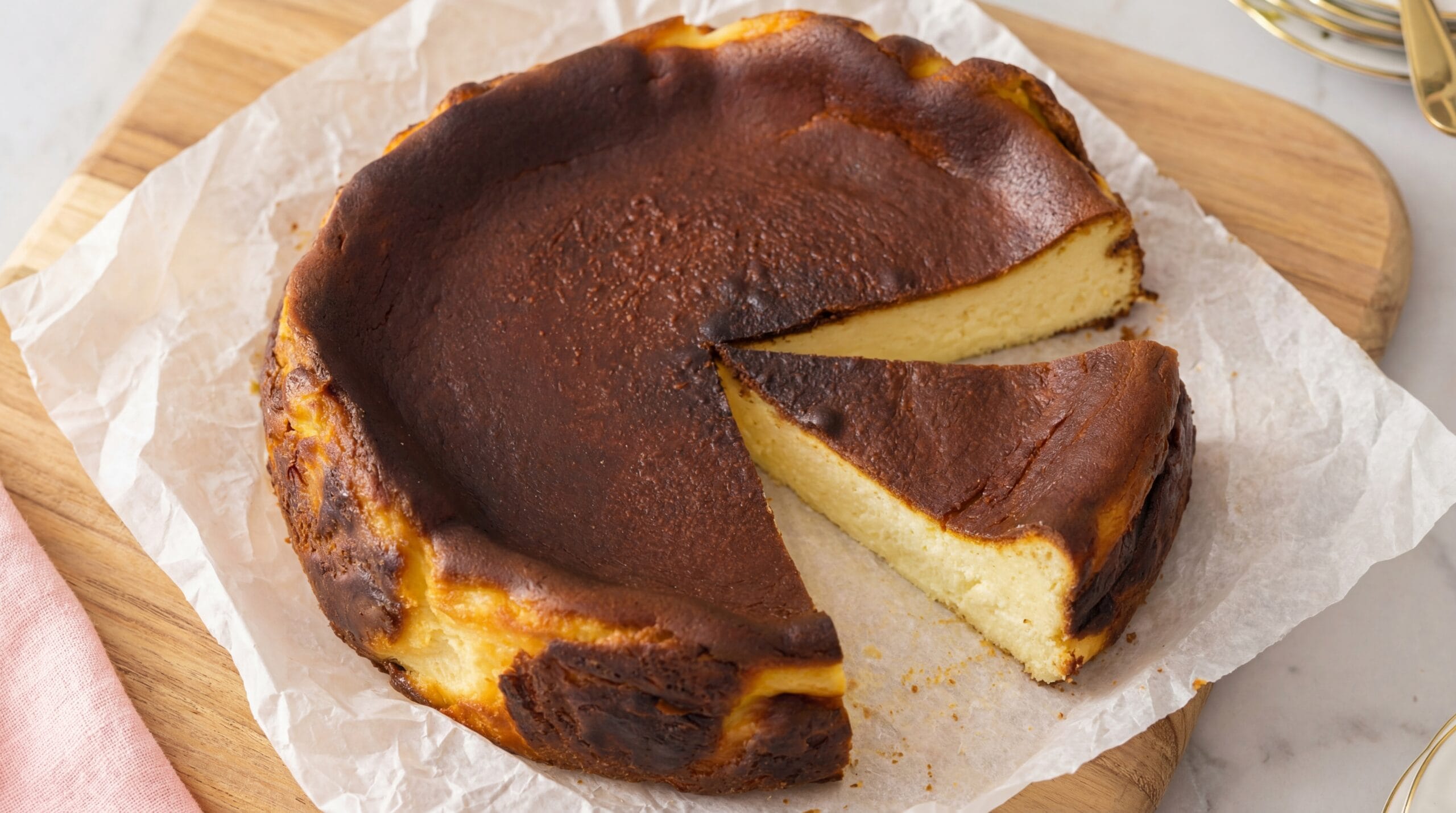 Zesty basque cheesecake Recipe