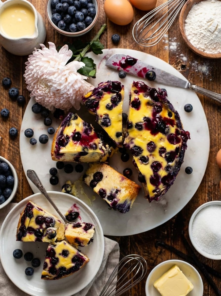 Best Ways to Enjoy Custard Cake With Blueberries