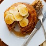 Blender Oatmeal Pancakes Recipe - Featured Image