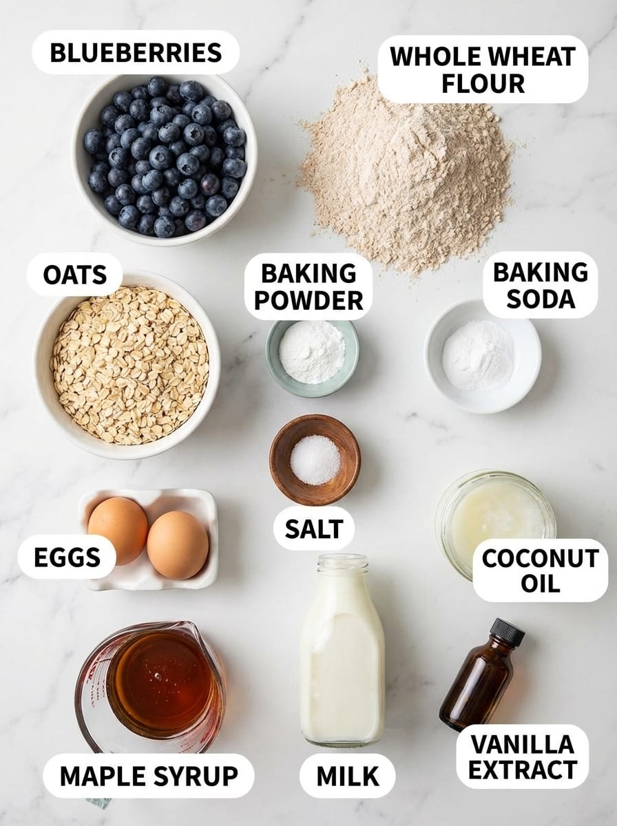 Everything You Need for Perfect Blueberry Muffins