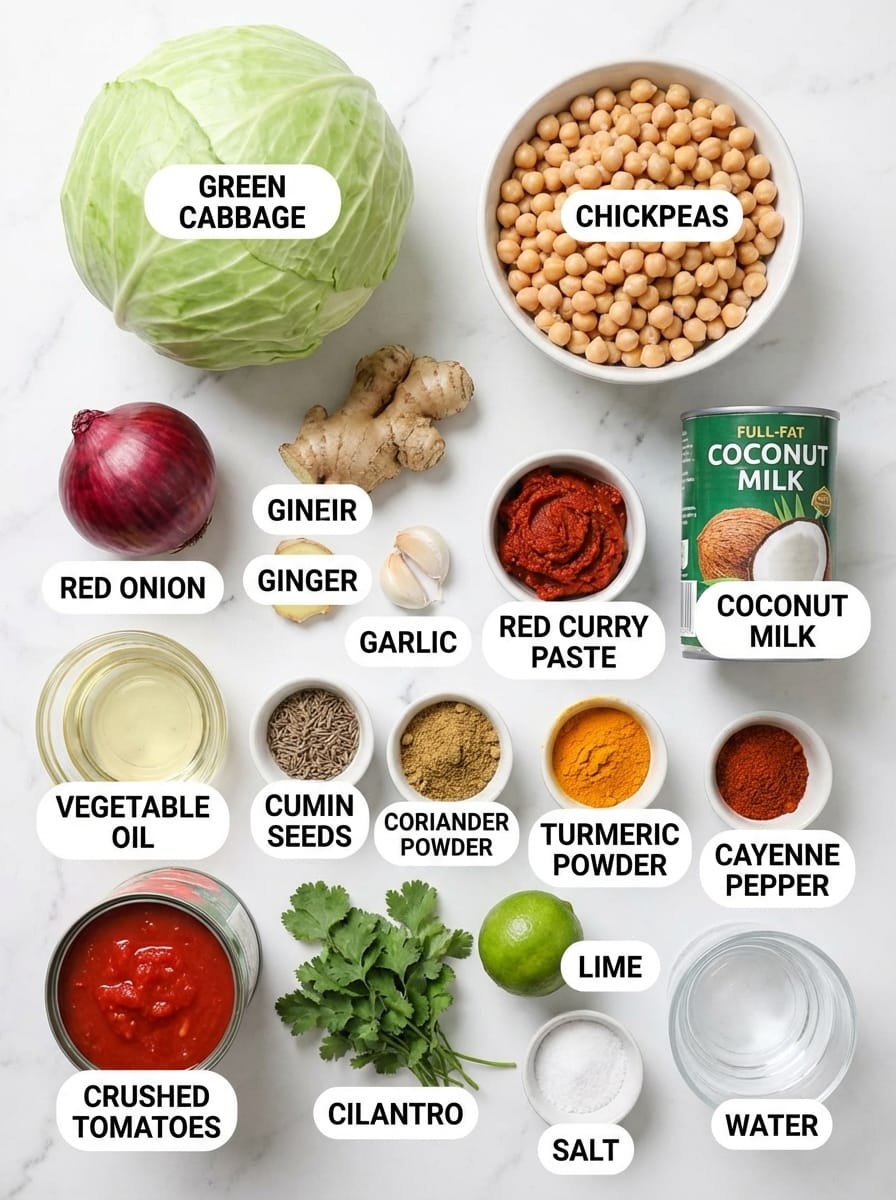 Everything You Need for Perfect Cabbage Curry