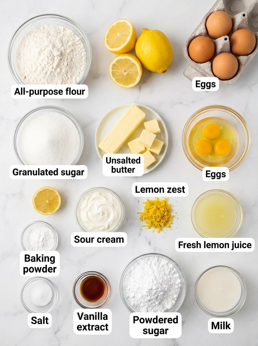 Everything You Need for Perfect Lemon Cake