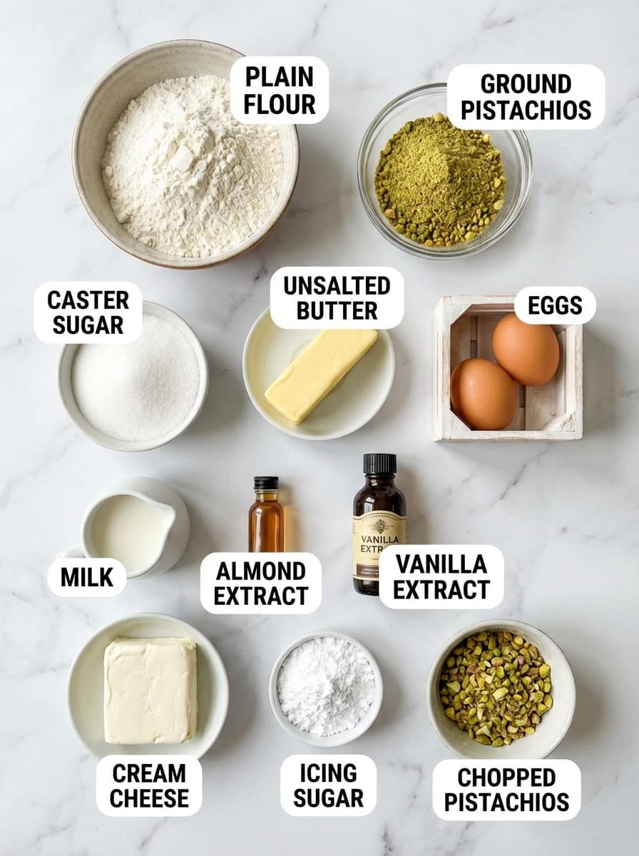 Everything You Need for Perfect Pistachio Cake