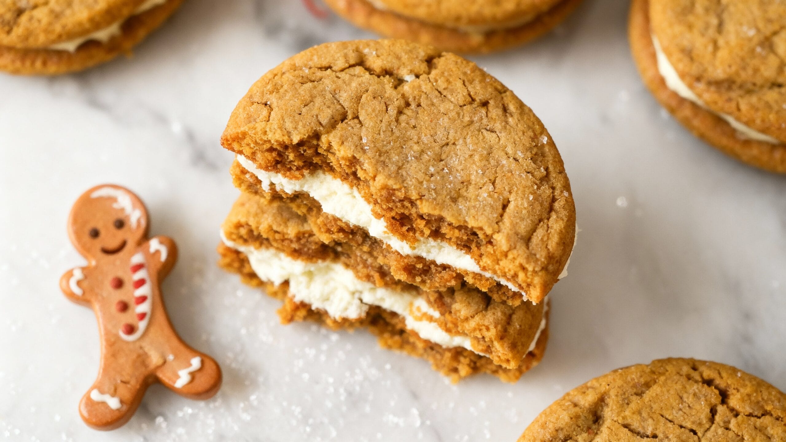 Savory Gingerbread Sandwich Cookies Recipe