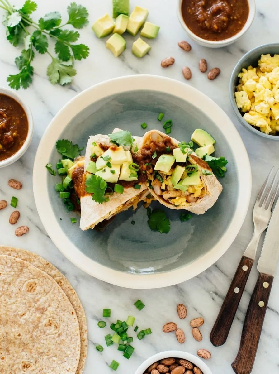 How I Like to Serve This Breakfast Burritos Recipe