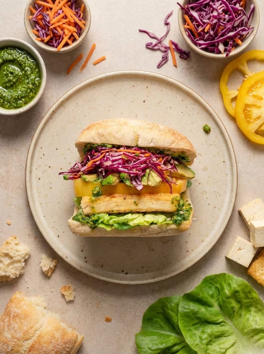 How to Serve This Tofu Sandwich