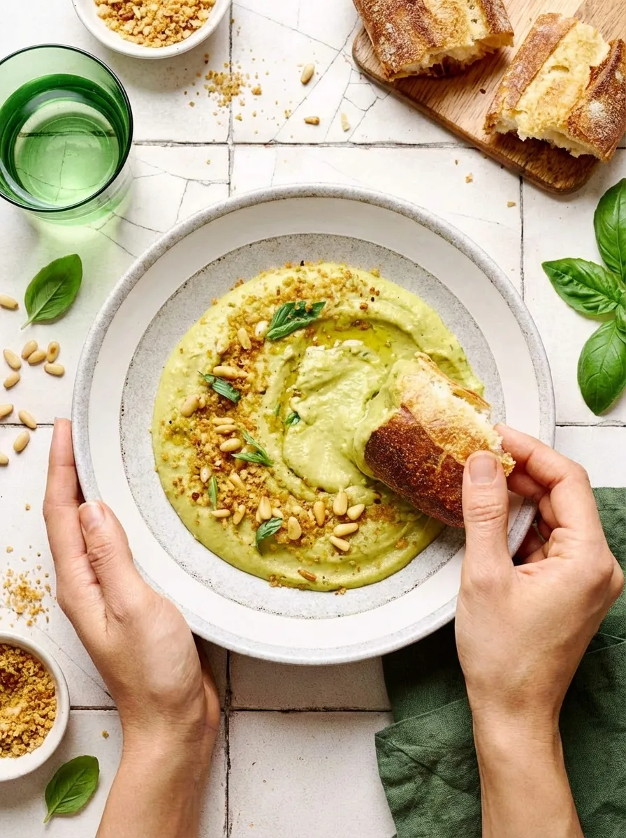 How to Serve This Vegan Broccoli Soup