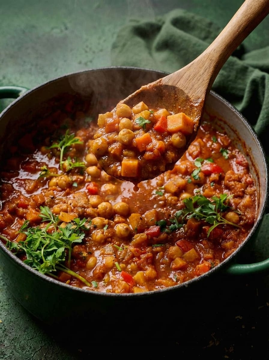 My Best Tips for Perfect Vegan Tagine with Chickpeas