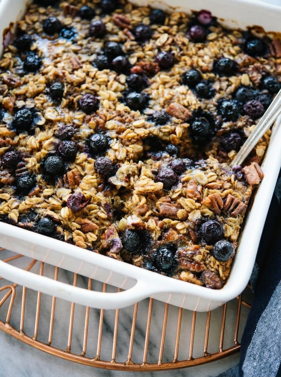 My Method for Perfect Blueberry Baked Oatmeal