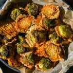Parmesan Crusted Brussels Sprouts