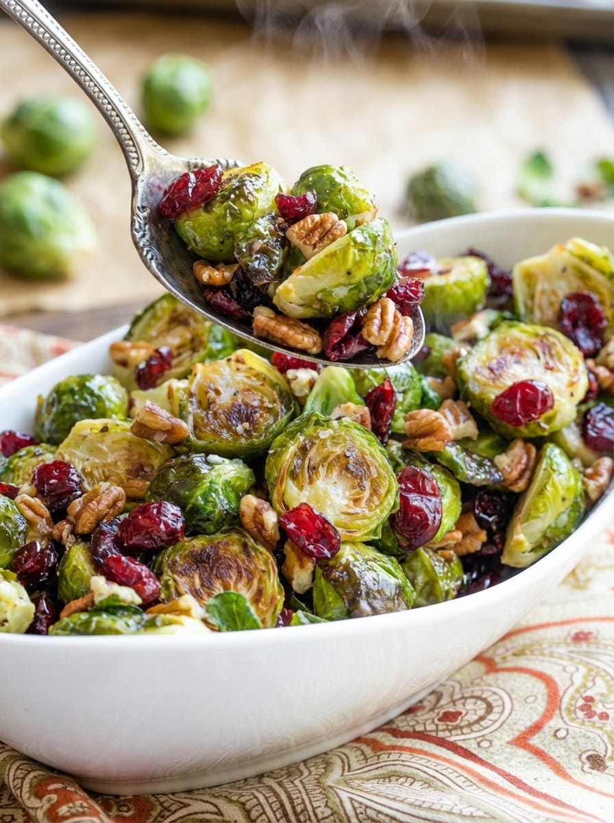 Pro Tips for Roasted Brussels Sprouts with Cranberries