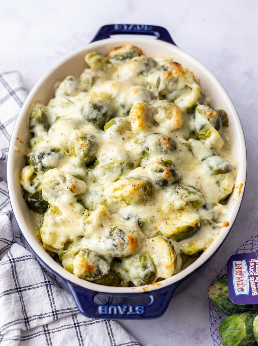 Step-by-Step Brussels Sprouts Gratin Instructions