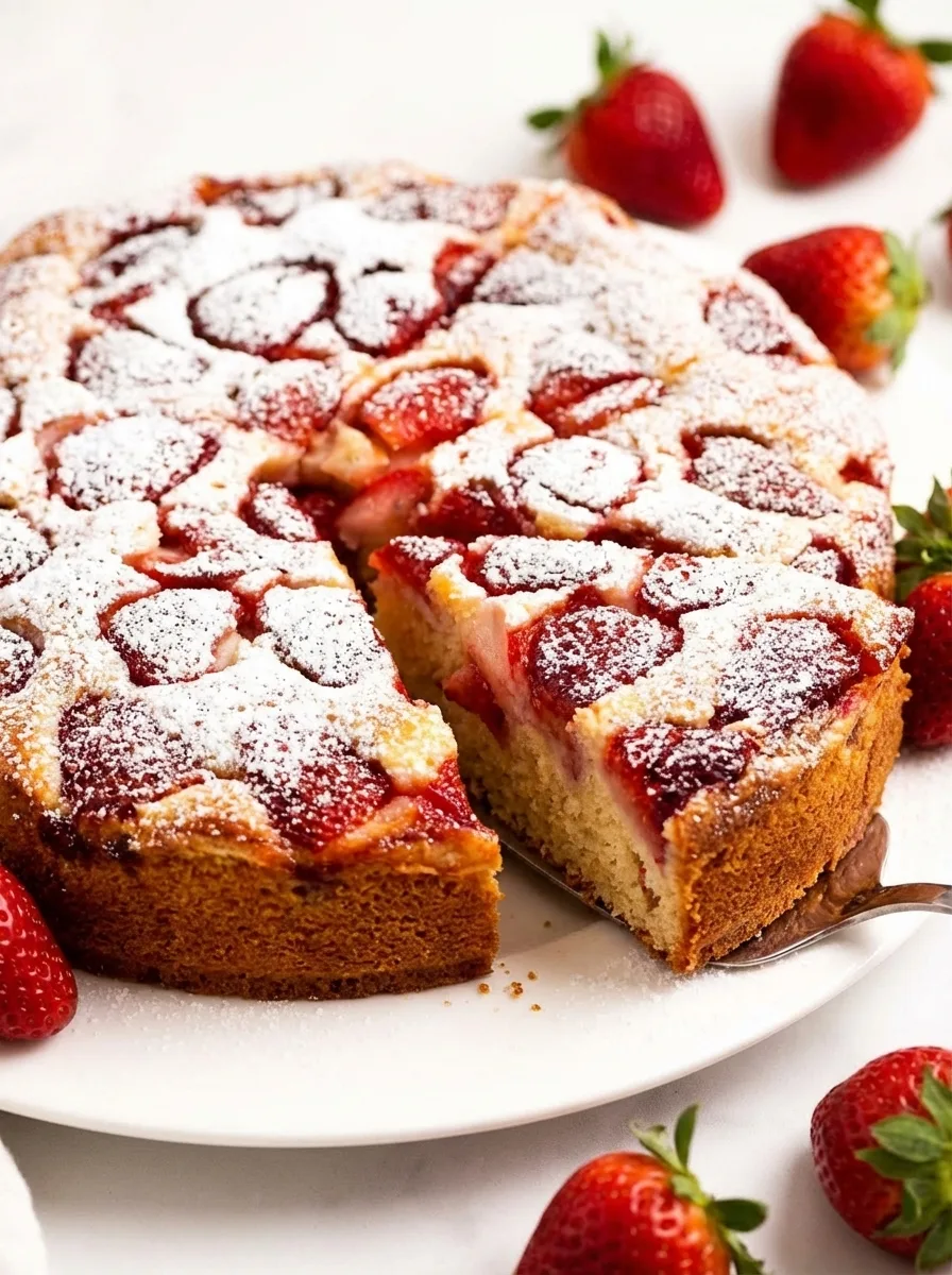 Step-by-Step Strawberry Cake Instructions