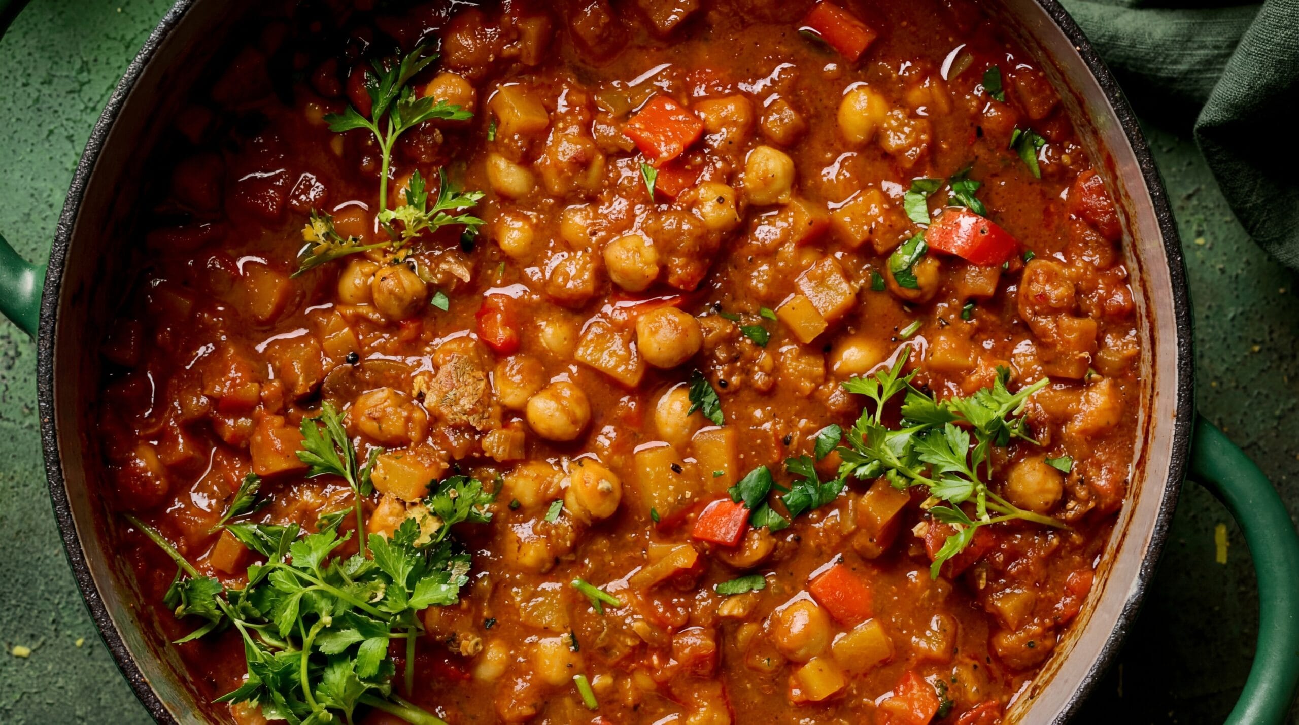 Hearty Vegan Tagine with Chickpeas Recipe