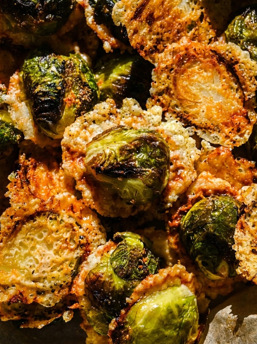 What Makes This Parmesan Crusted Brussels Sprouts a Keeper