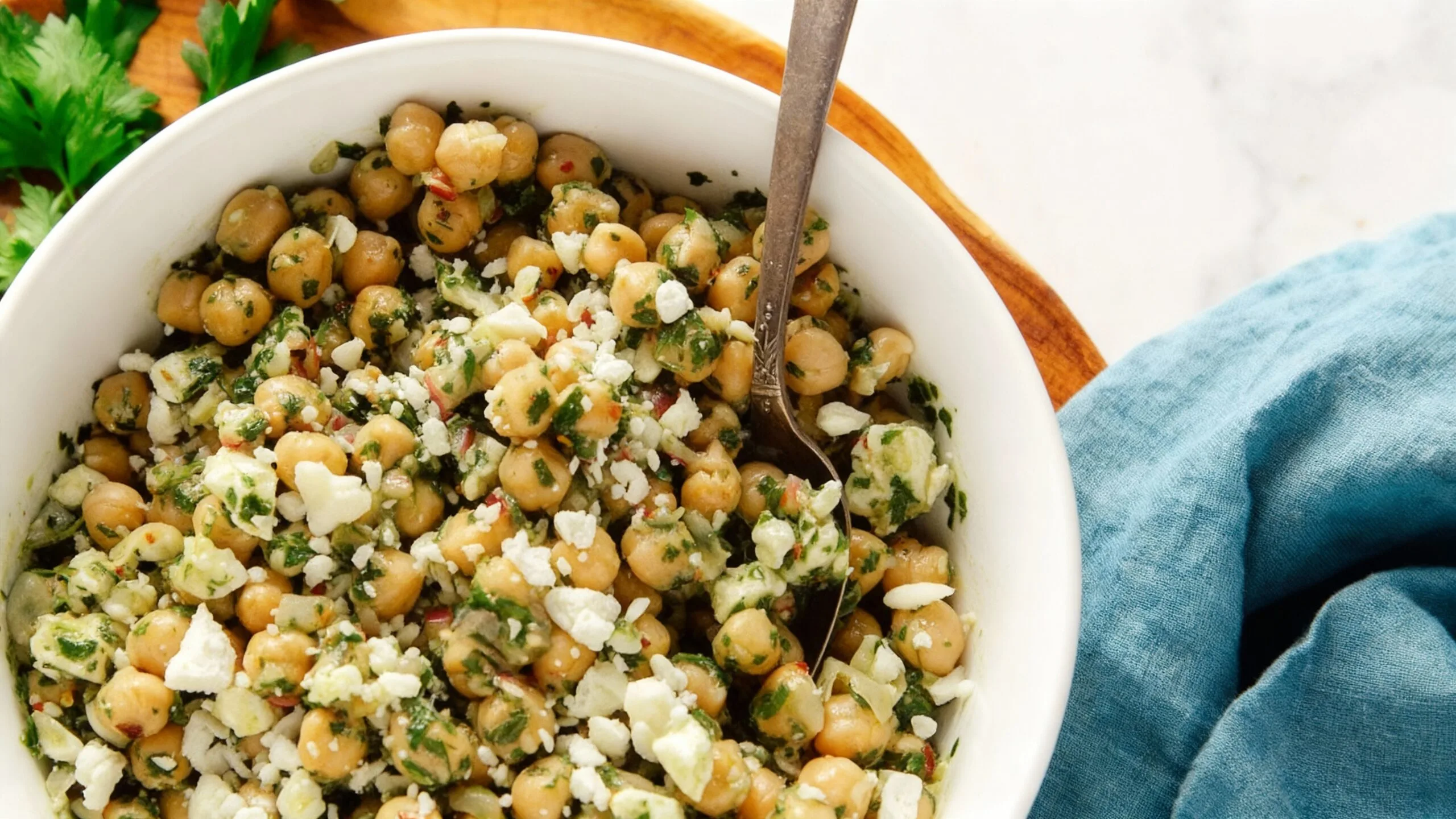 Chimichurri Chickpeas